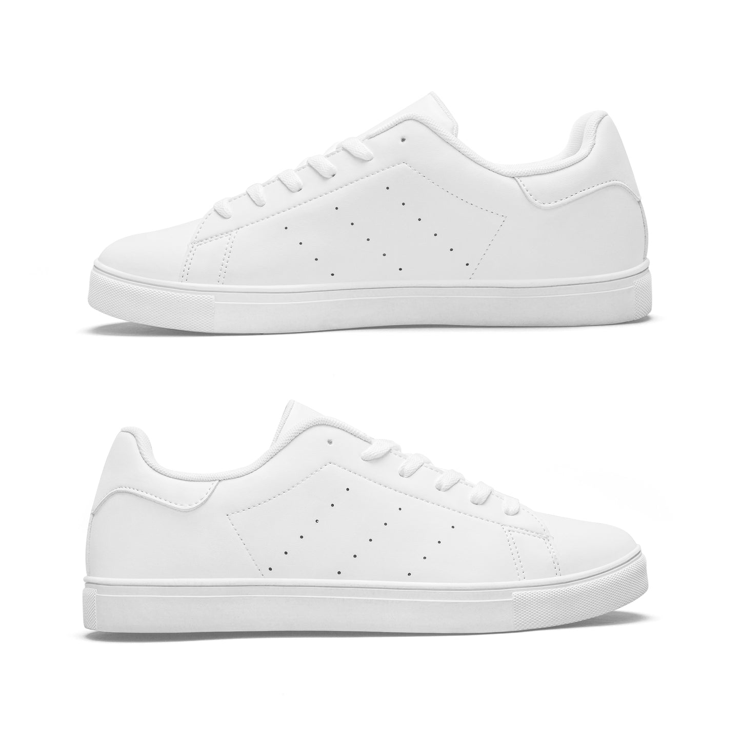 Low Top Leather Sneakers