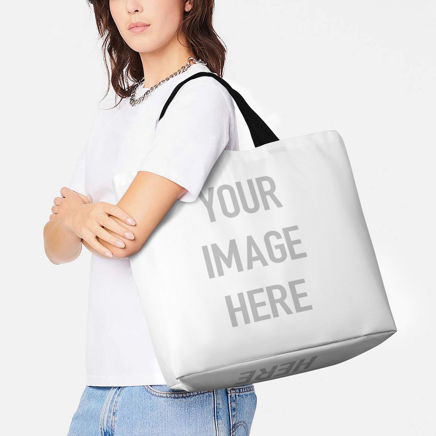 One Shoulder Shopping Bag Style 40x40x16cm