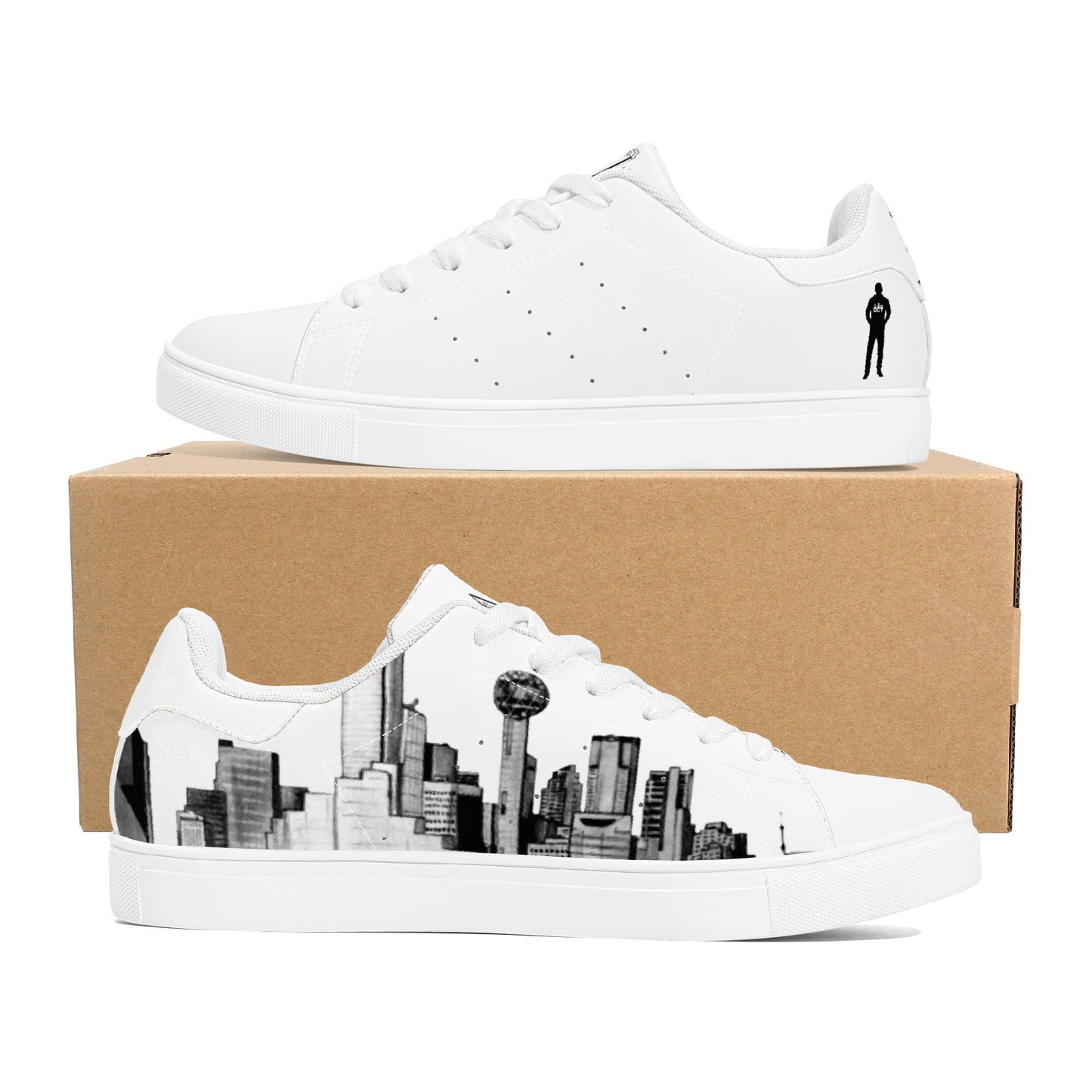 Low Top Leather Sneakers