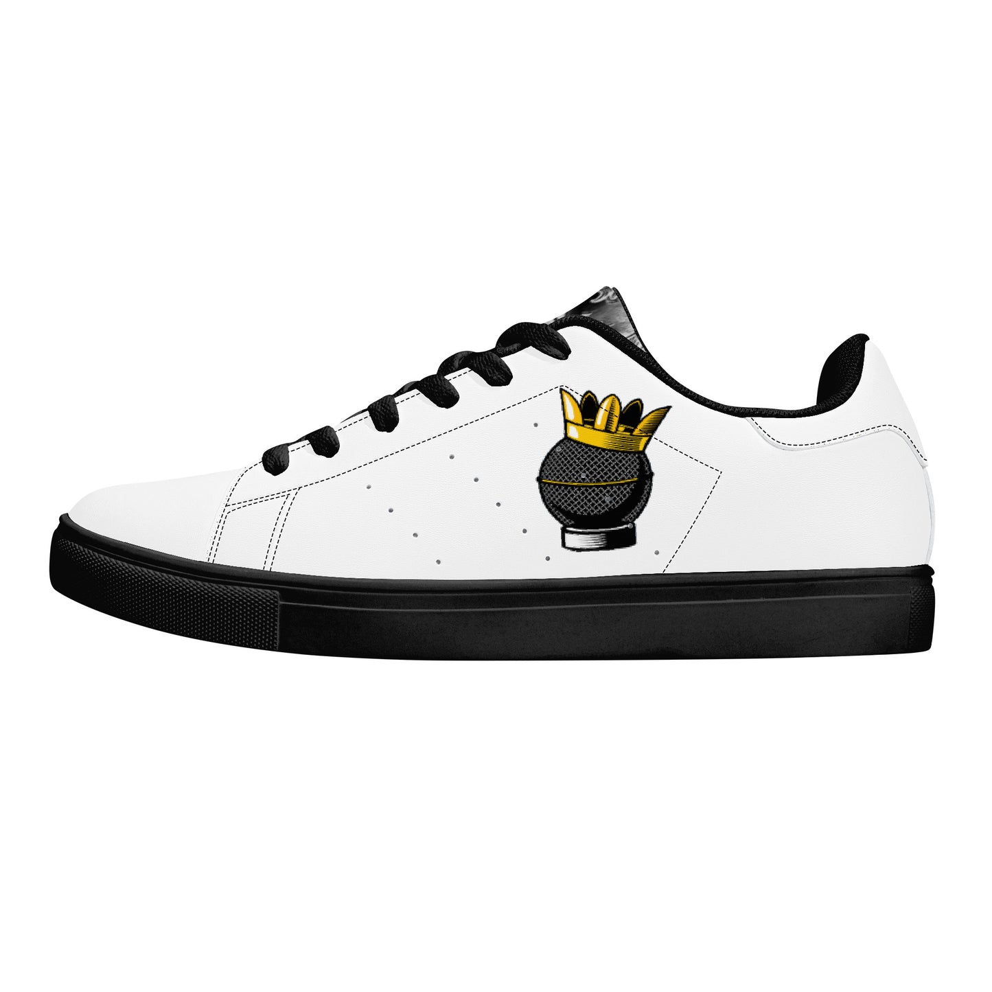 Low Top Leather Sneakers