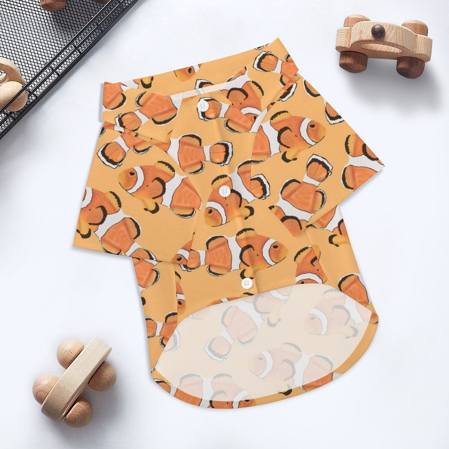 Pet Shirt Fish,orange