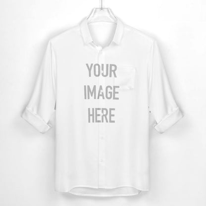 Lapel Pocket Long Sleeve Shirt