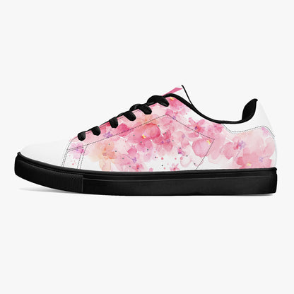 Low Top Leather Sneakers