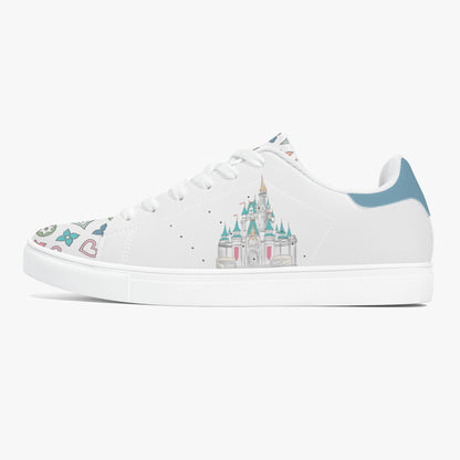 Low Top Leather Sneakers